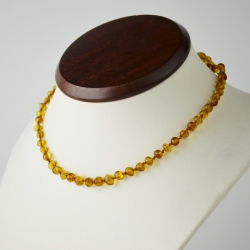 Teething necklace for babies new pop up clasp